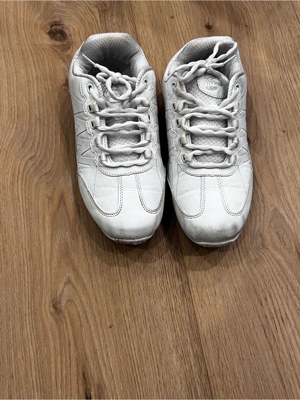 Chasse Cheer Shoes -Classic Lace-Up Style white